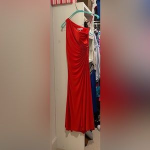 Mac Duggal red formal gown size 10